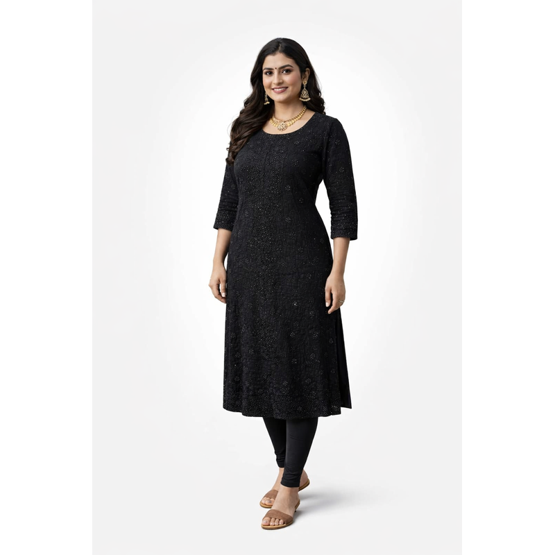 black kurta 800x800